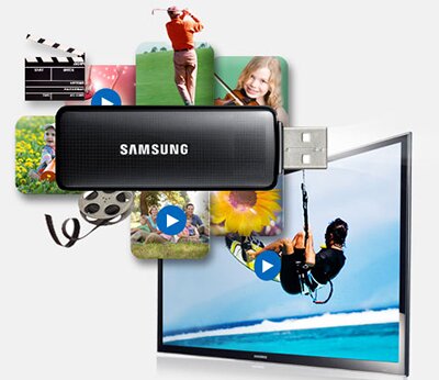 Samsung Smart TV 32J5500 Watch movies from your USB